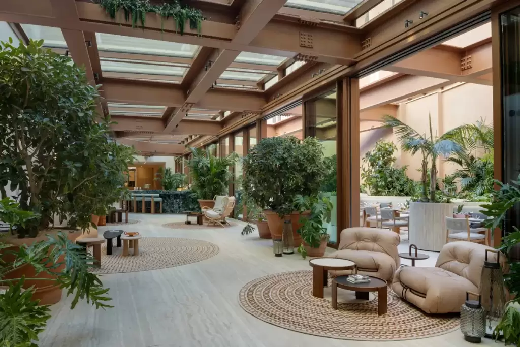 Restaurante BIVIUM en el hotel Six Senses Rome