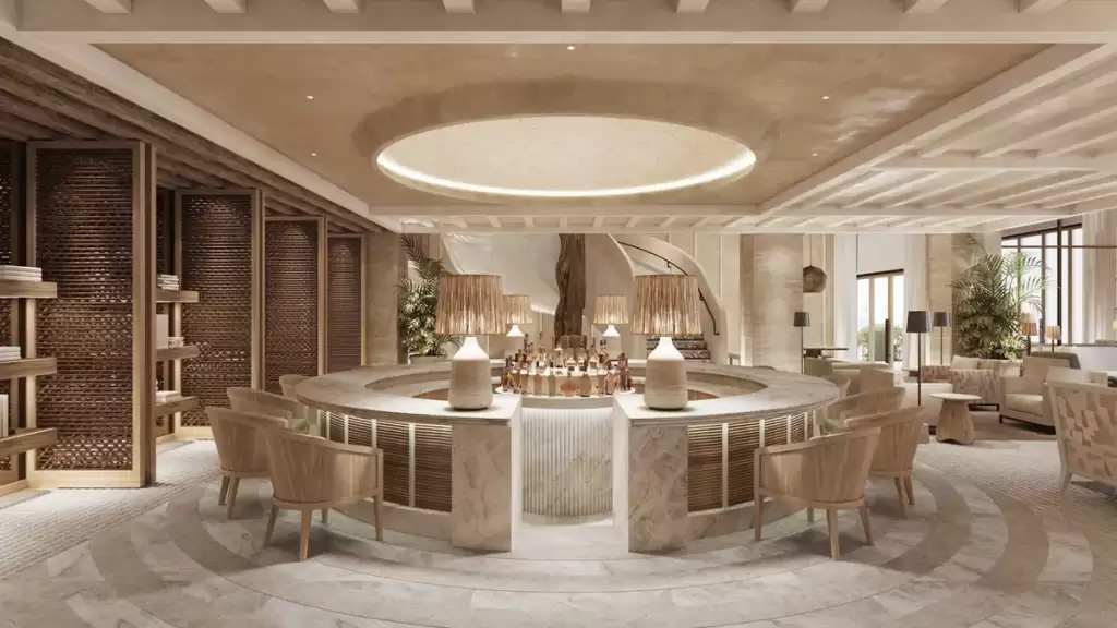 Атмосферный лаунж-бар в Four Seasons Resort Mallorca at Formentor