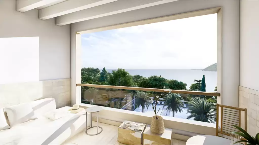 Роскошный номер в Four Seasons Resort Mallorca at Formentor с панорамным видом на море