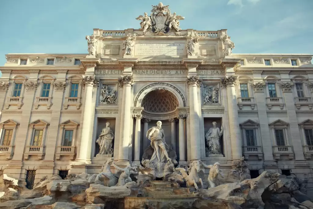 Elementos arquitectónicos históricos en el Rome