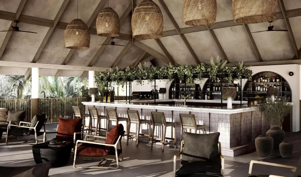 Restaurante orgánico en Villa Haven Maldivas