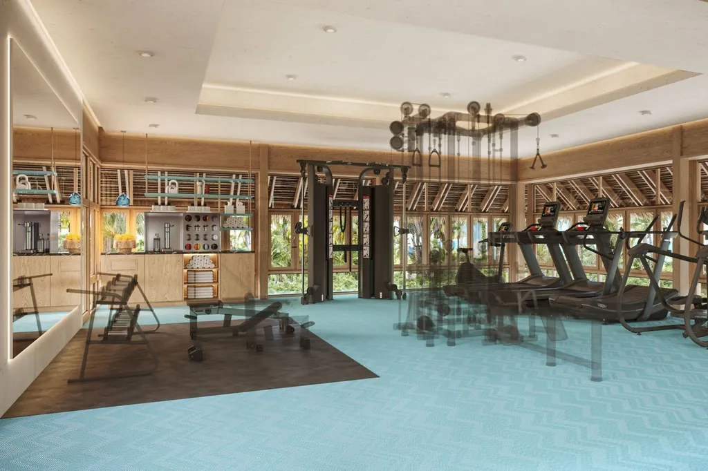 Centro de fitness FIT en Maldivas