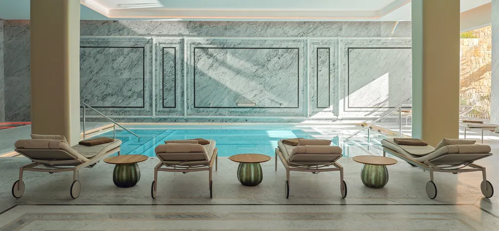 Complejo de SPA en ZEM Wellness Clinic Altea: hammam, cabina de nieve y piscina cubierta