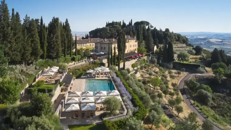 Rosewood Castiglion del Bosco — один из самых лучших отелей в Тоскане с виллами, SPA и винодельней